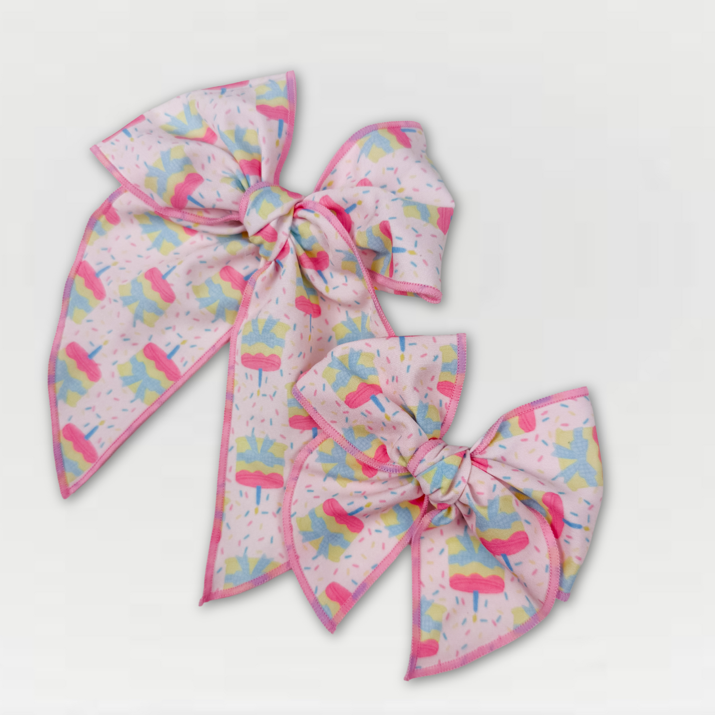 Exclusive Print Birthday Bow