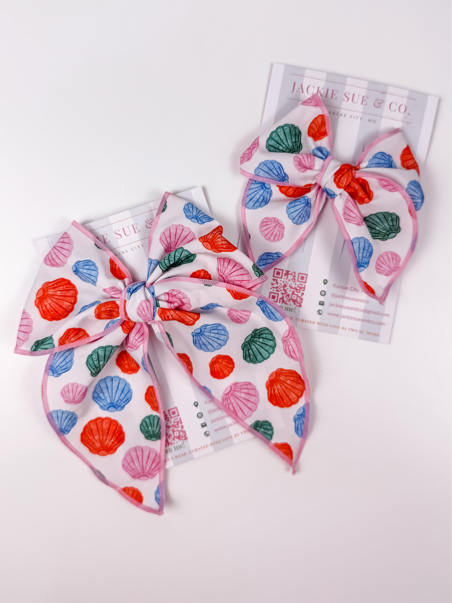 Colorful Seashell Bow