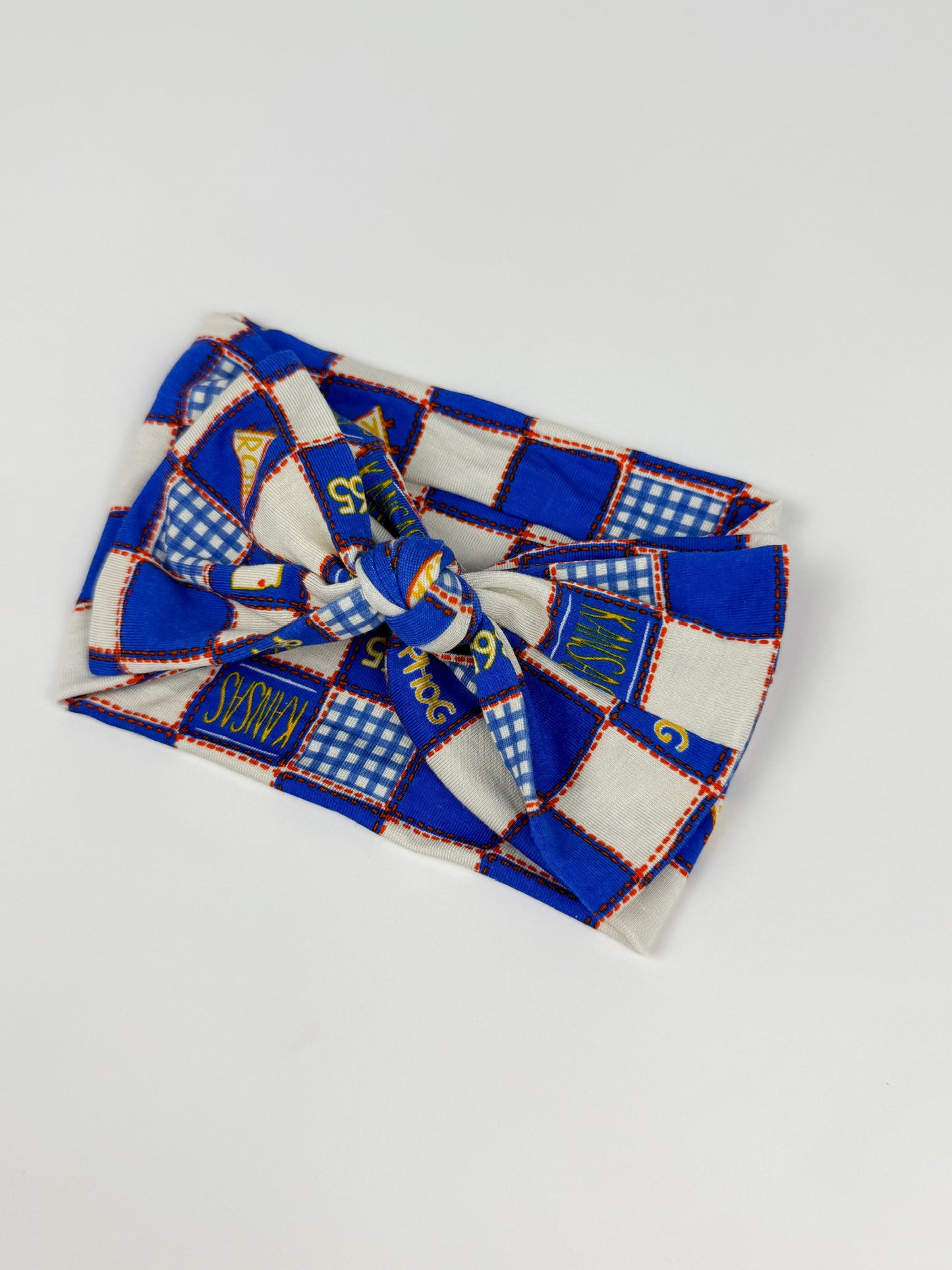 Kansas Baby Headband Bow
