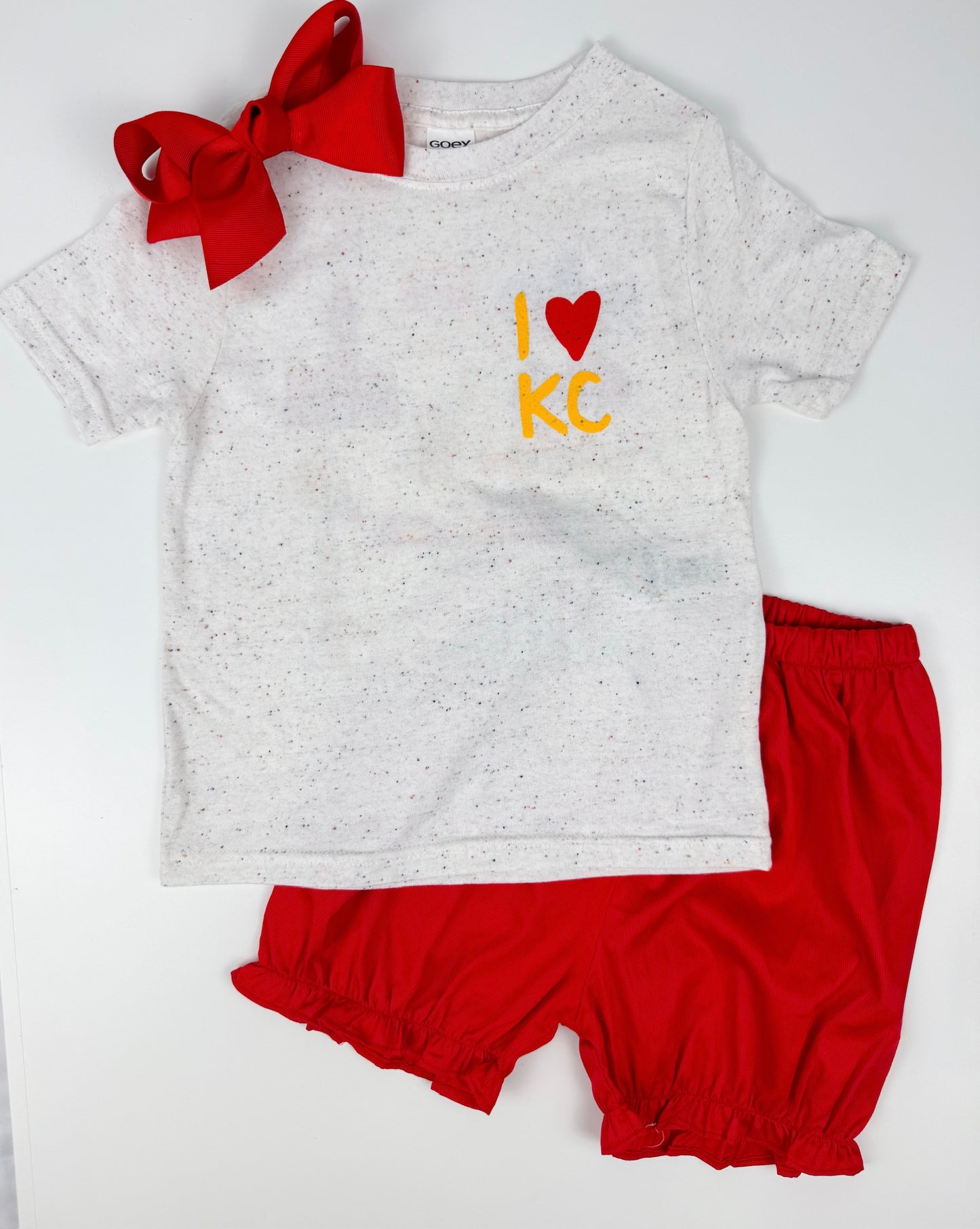Unisex I Love KC Tee (Kids & Adult Size)