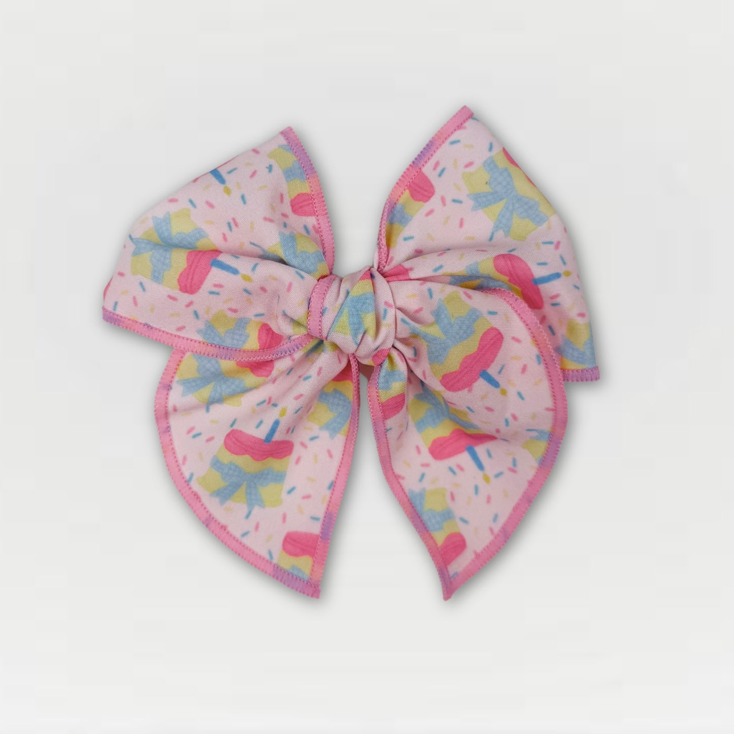Exclusive Print Birthday Bow