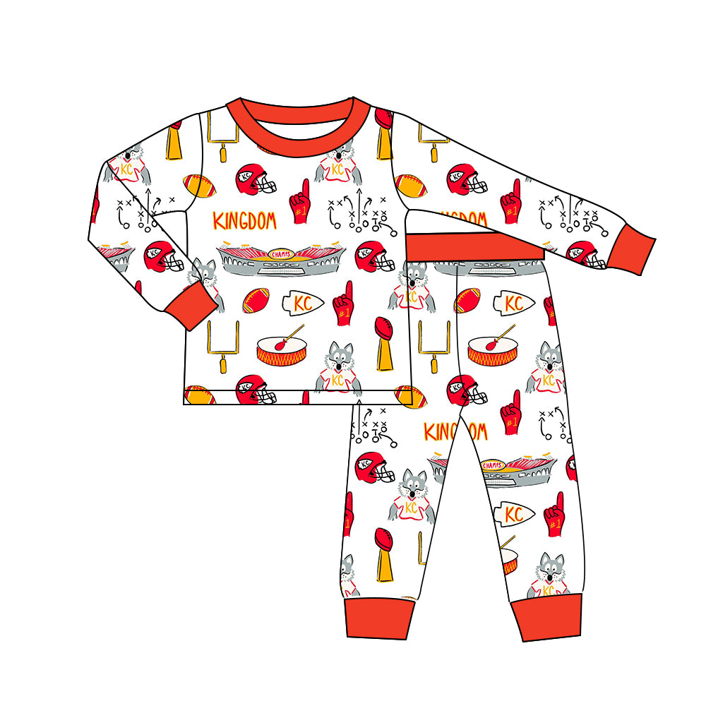 Kingdom Print 2-Piece Bamboo Pajama