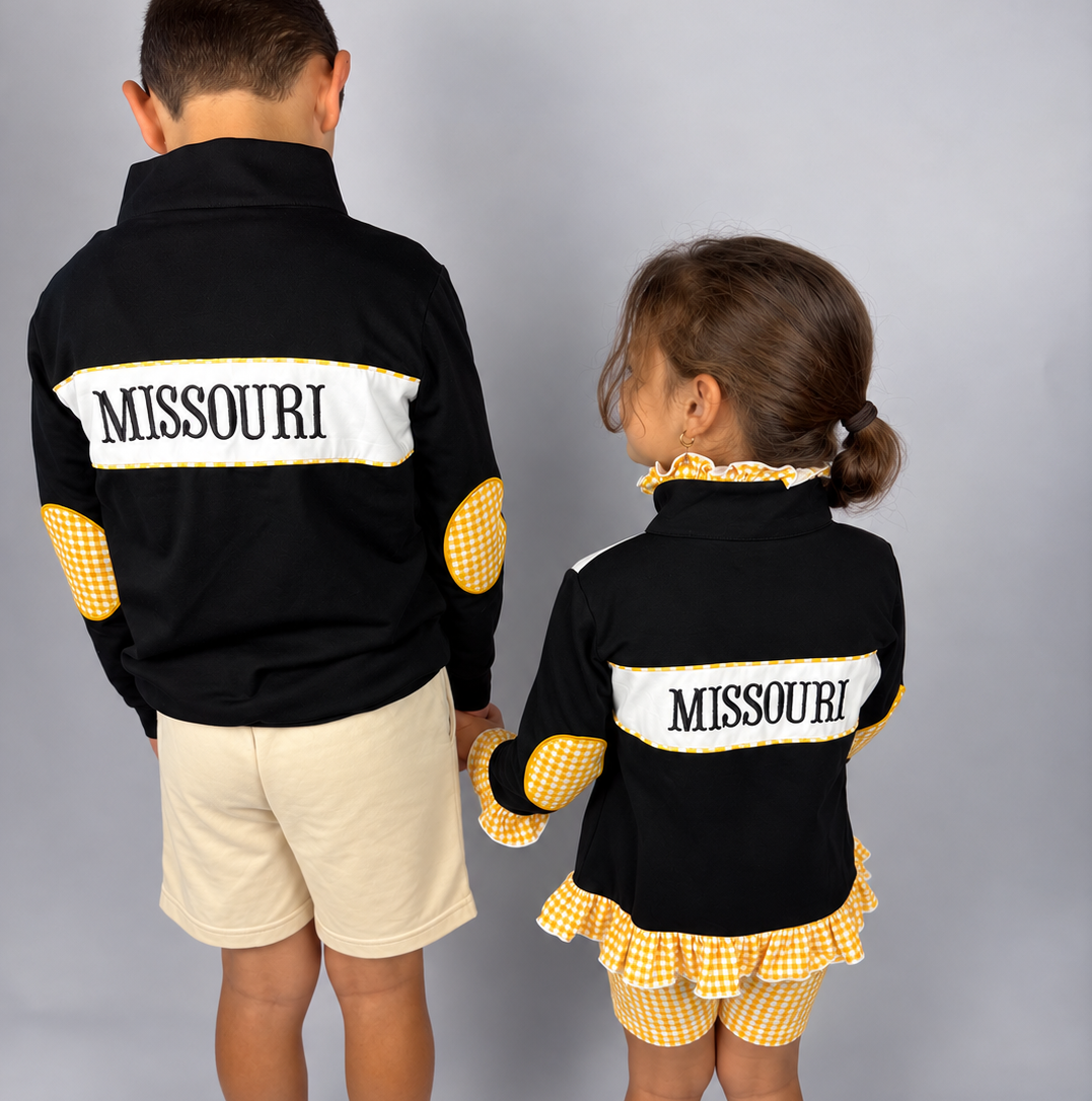 Embroidered Missouri Pullover | MU Inspired