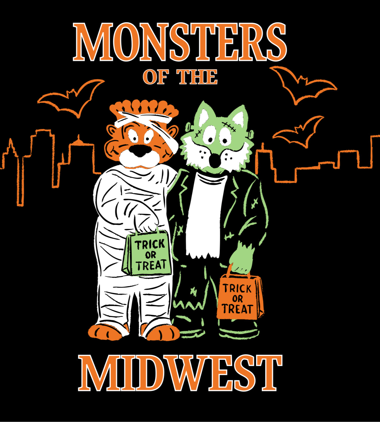Unisex Monsters of the Midwest Short Sleeved Tee