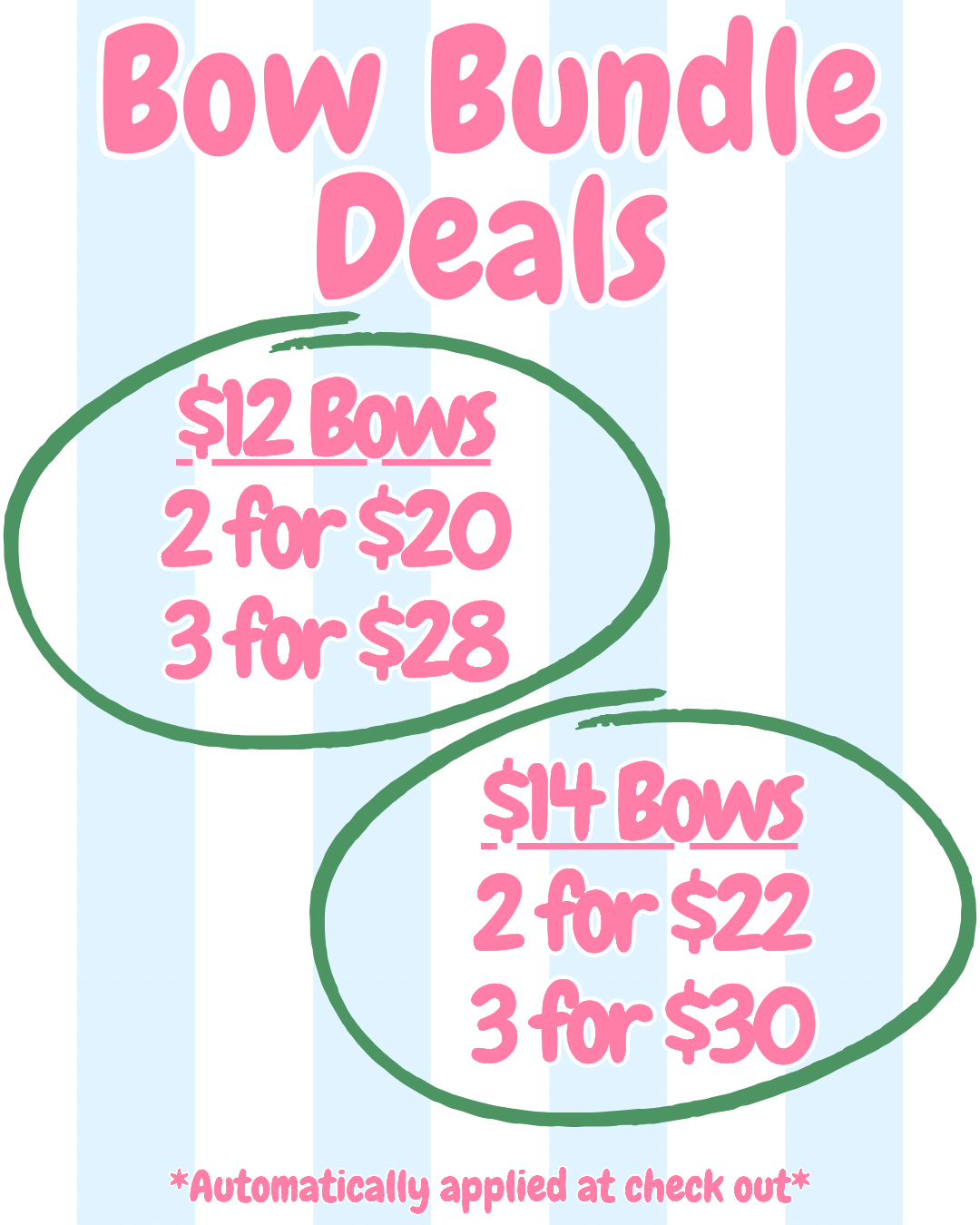 Exclusive Print Birthday Bow
