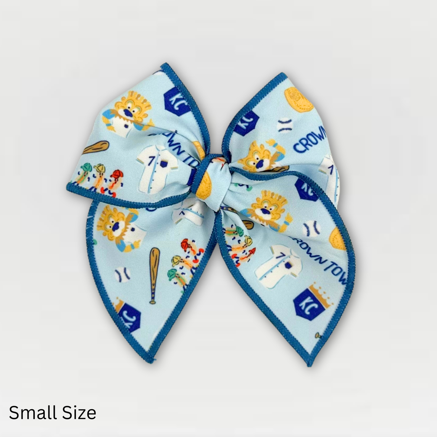 Exclusive Crown Town Kansas City Royals-Inspired Bow – Large & Small Sizes