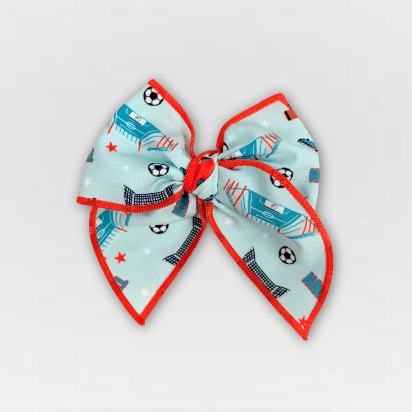 Exclusive Teal Town Kansas City Current-Inspired Soccer Bow – Large & Small Sizes