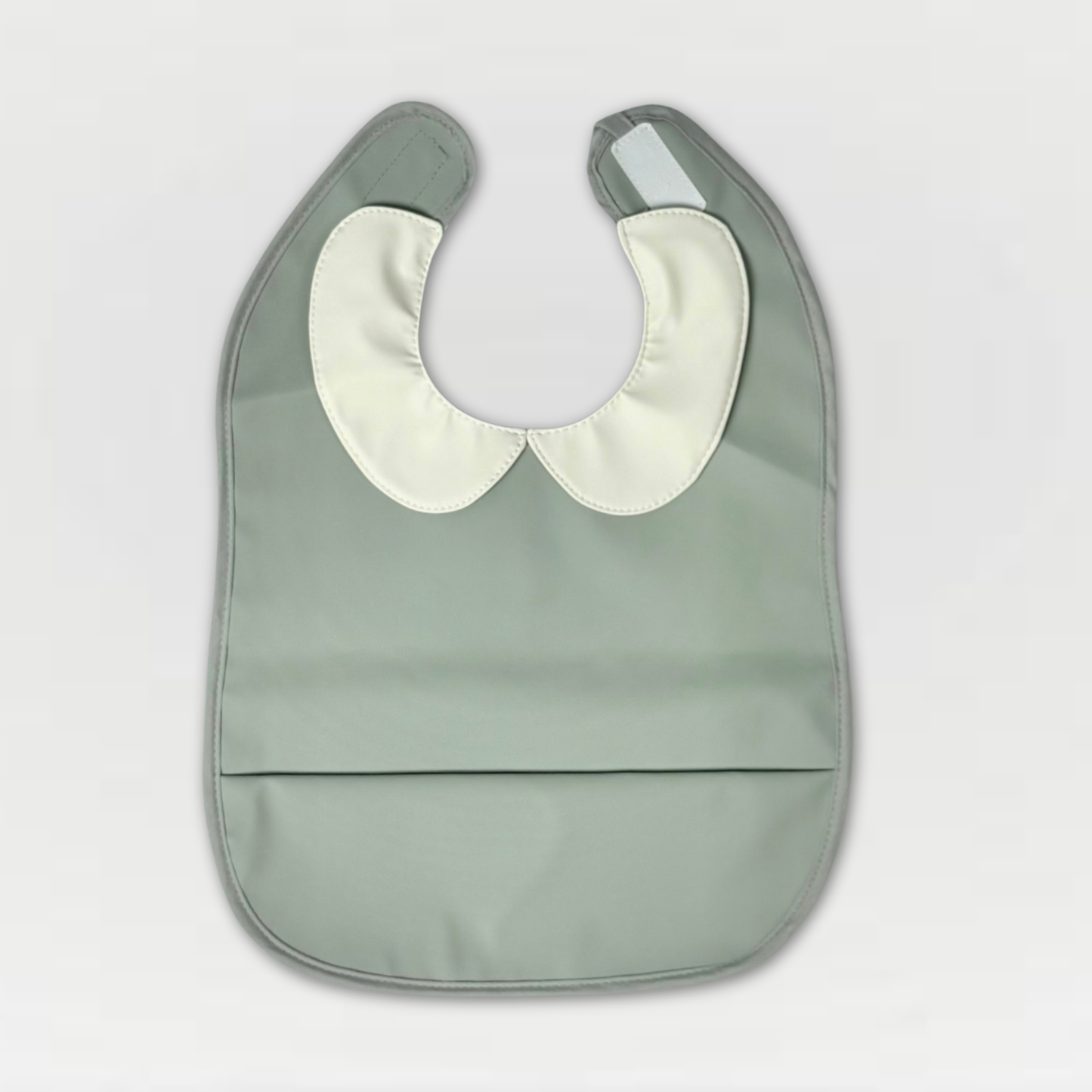 Peter Pan Collar Bib – Available in Pink and Pale Sage