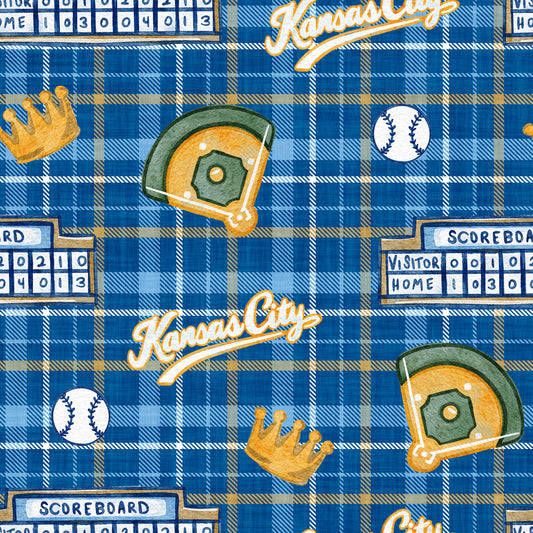 (Pre-Order) Heritage Plaid Baseball Dog Bandanna
