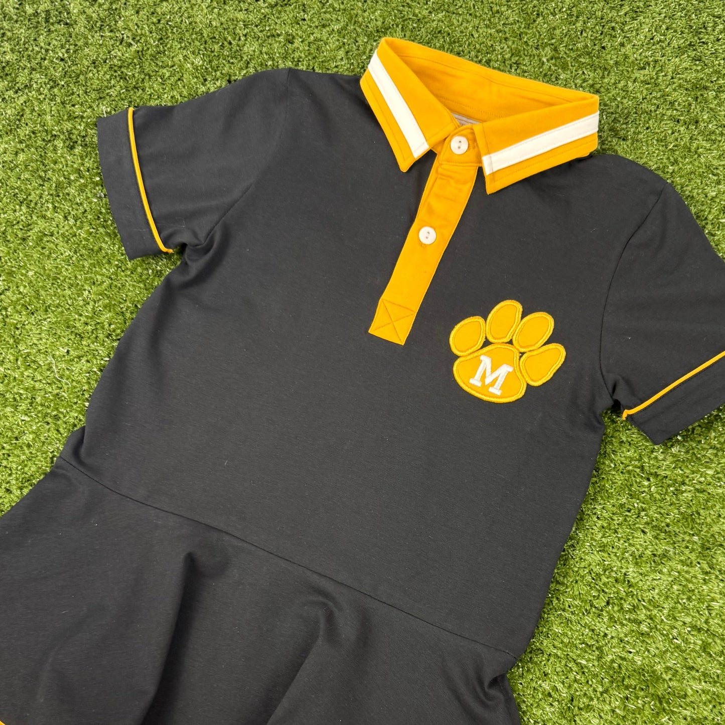 Mizzou Black & Gold Dress Set