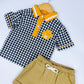 Boys Mizz-Inspired Gingham Polo