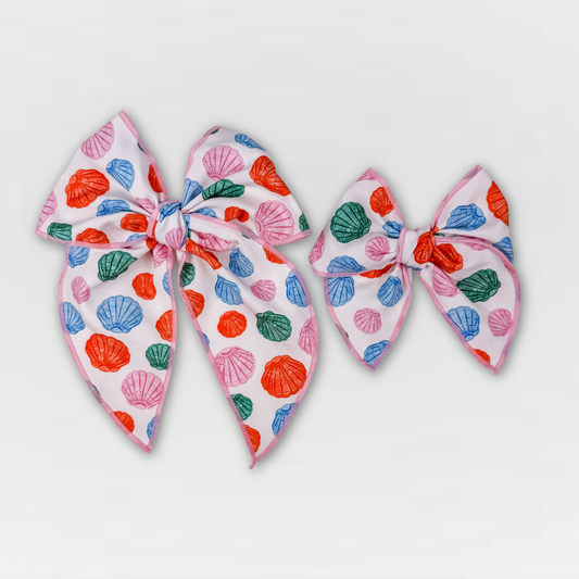 Colorful Seashell Bow