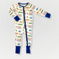I Love KC Zip-Up Bamboo Pajamas