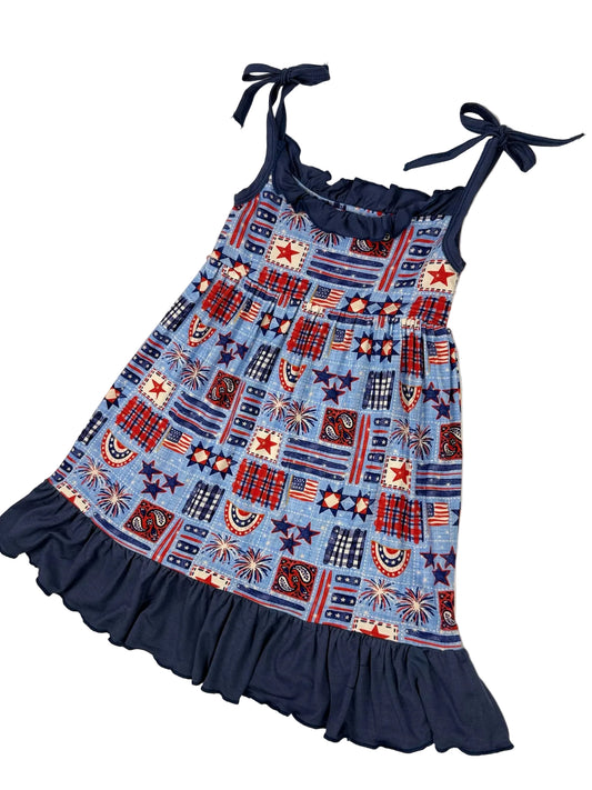 Vintage Americana Bamboo Twirl Dress