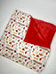 Kingdom Print Bamboo Minky Blanket - Kansas City Football