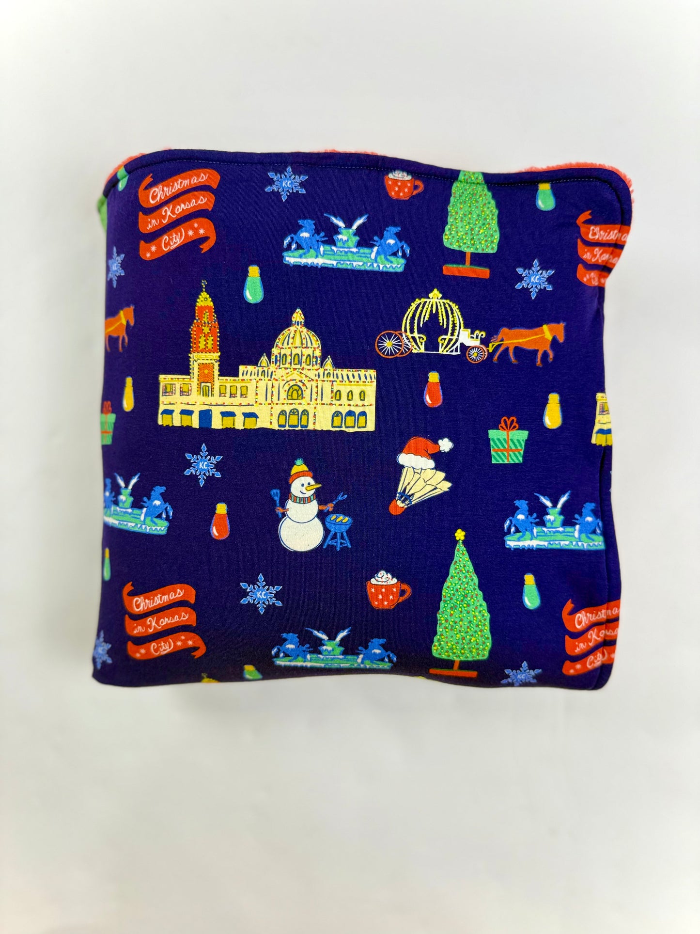 Christmas in Kansas City Bamboo Minky Blanket