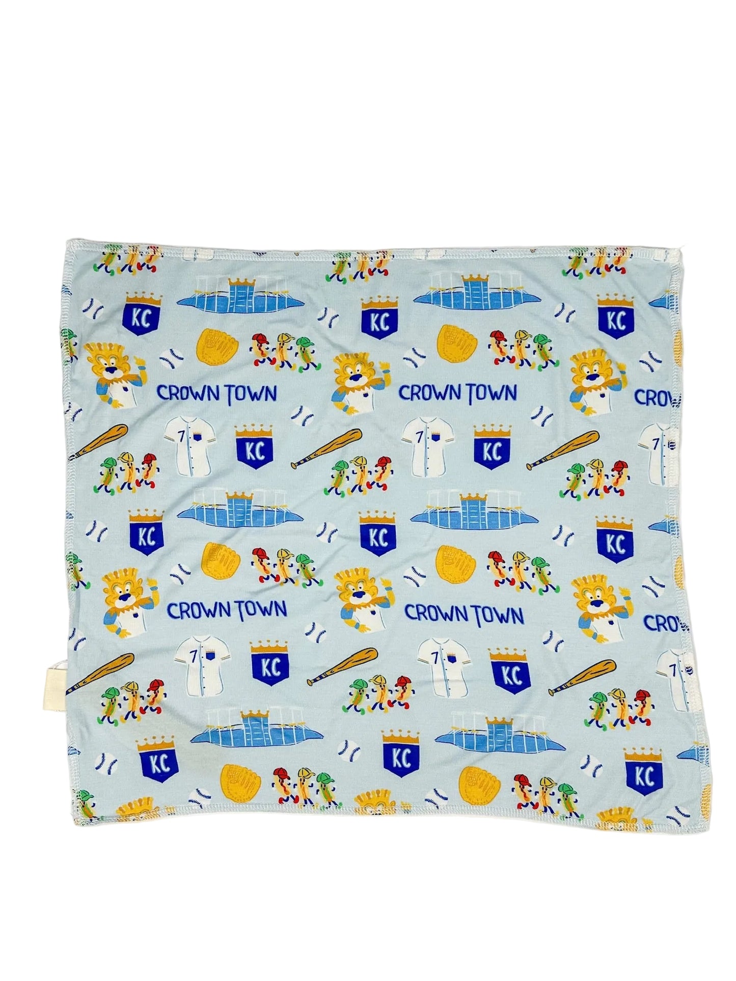 Crown Town Baseball Dog Bandanna