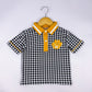 Boys Mizz-Inspired Gingham Polo