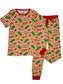 Youth Heritage Plaid Bamboo Jogger Set | Kansas City Football Inspired