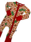 Unisex Heritage Plaid Bamboo Zip | Kansas City Football Inspired Kids Pajamas