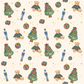 (Pre-Order) Christmas Traditions Girls Ruffle Nightgown