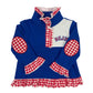 Embroidered Kansas Ruffle Pullover | KU Inspired