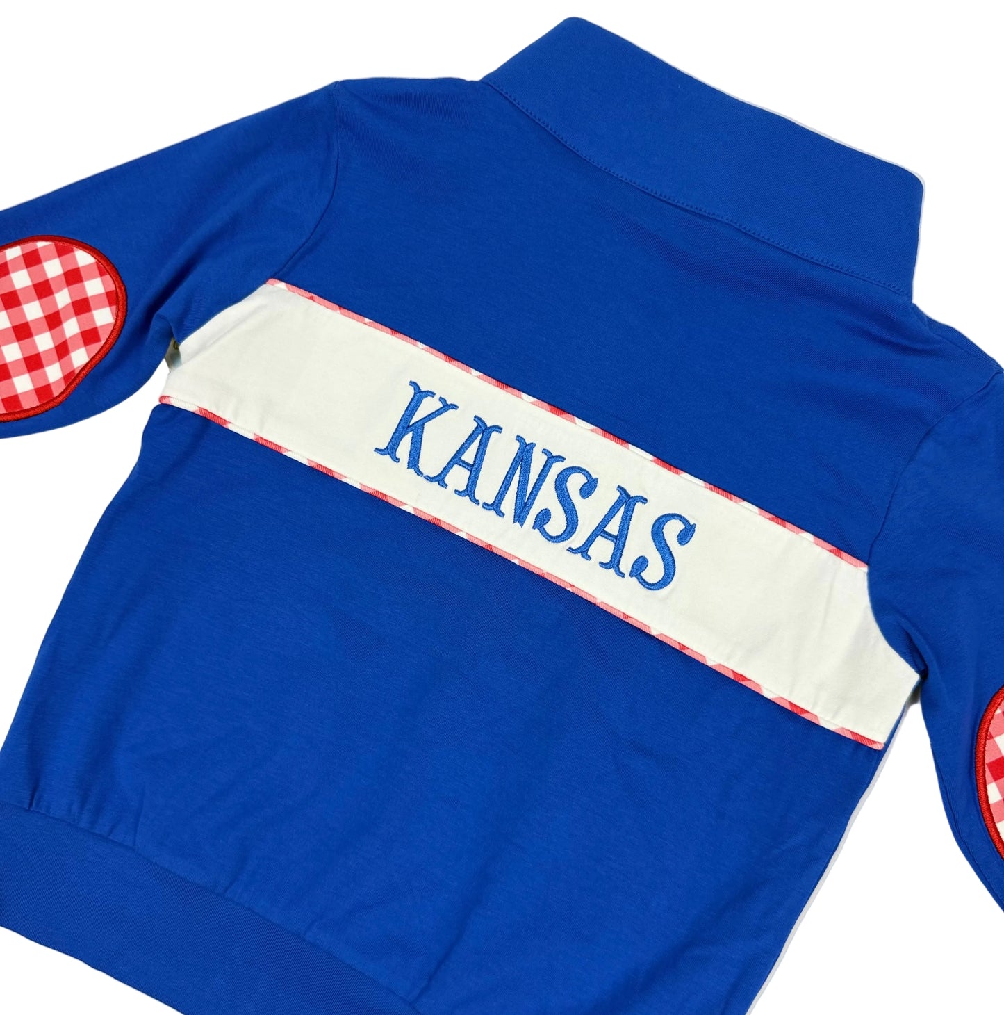 Embroidered Kansas Pullover | KU Inspired