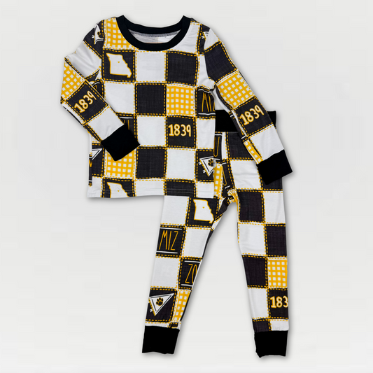 Missouri Quilted College 2-Piece Bamboo Pajama