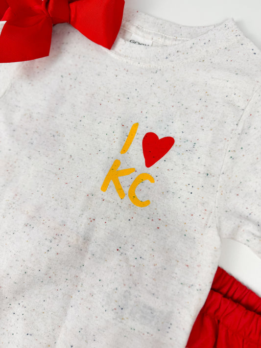Unisex I Love KC Tee (Kids & Adult Size)