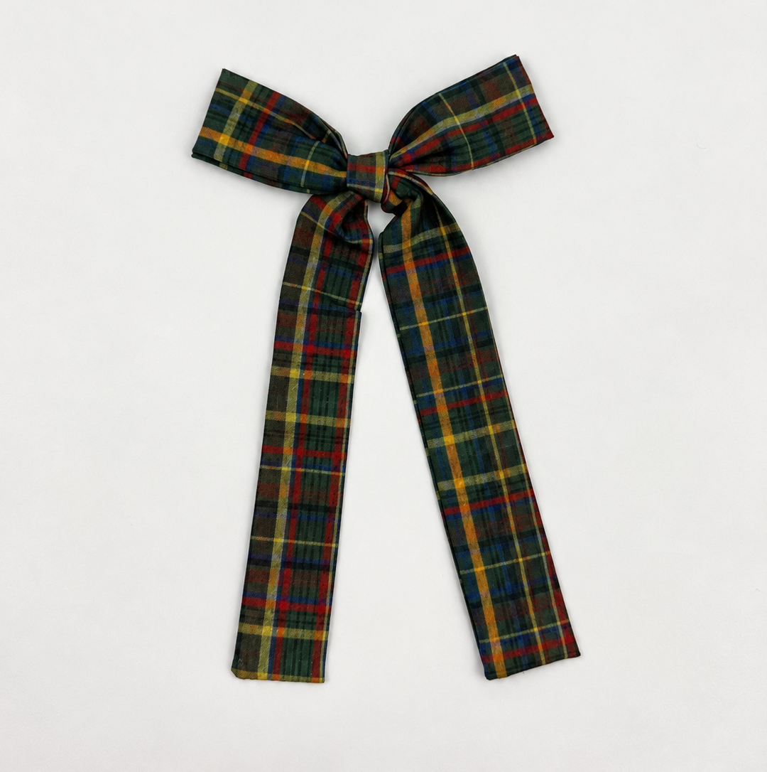 Christmas Traditions Long Tail Bow