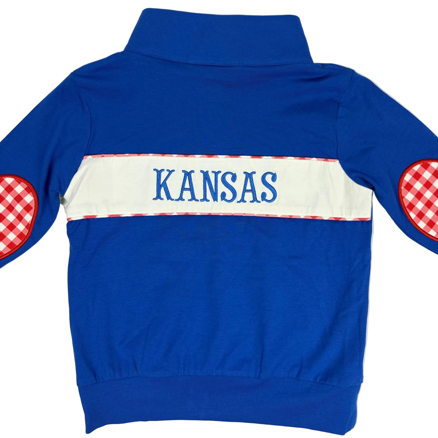 Embroidered Kansas Pullover | KU Inspired