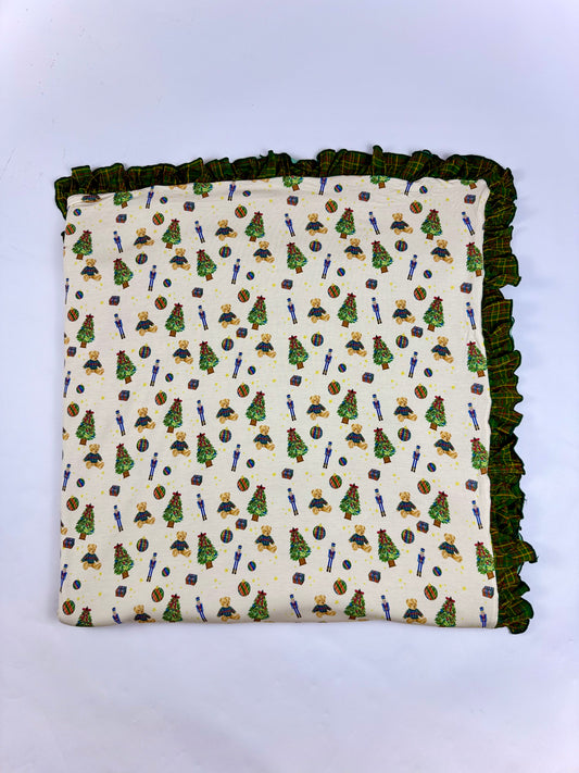 Christmas Traditions Bamboo Minky Blanket