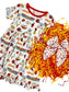 Girls Kingdom Print Bamboo Twirl Dress | Kansas City Football Inspired