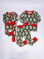 Green Vintage Christmas Pajama Set