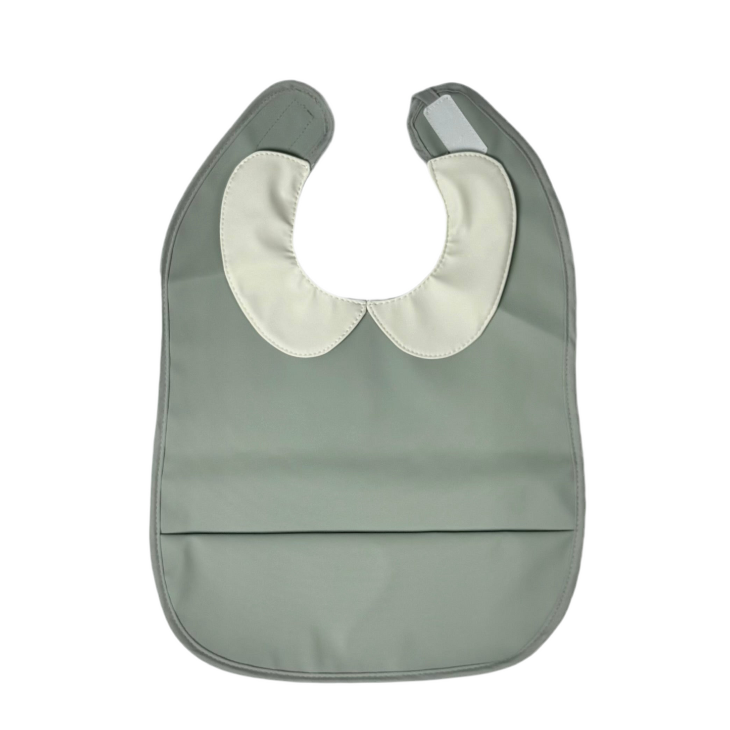 Peter Pan Collar Bib – Available in Pink and Pale Sage