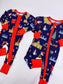 Christmas in Kansas City Unisex Zip Convertible Bamboo Pajamas