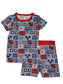 Vintage Americana Unisex Bamboo Pajama Set