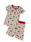 Stars, Stripes & Soccer Unisex Bamboo Pajama Set