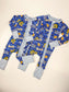 Heritage Plaid Baseball Ruffle Zip Convertible Bamboo Pajama