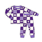 K-State Quilted College 2-Piece Bamboo Pajama