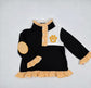 (Pre-order) Embroidered Missouri Ruffle Pullover | MU Inspired