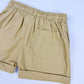 Boys Khaki Cotton Drawstring Shorts – Everyday Essential