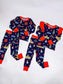 Christmas in Kansas City Unisex 2 Piece Bamboo Pajama Set