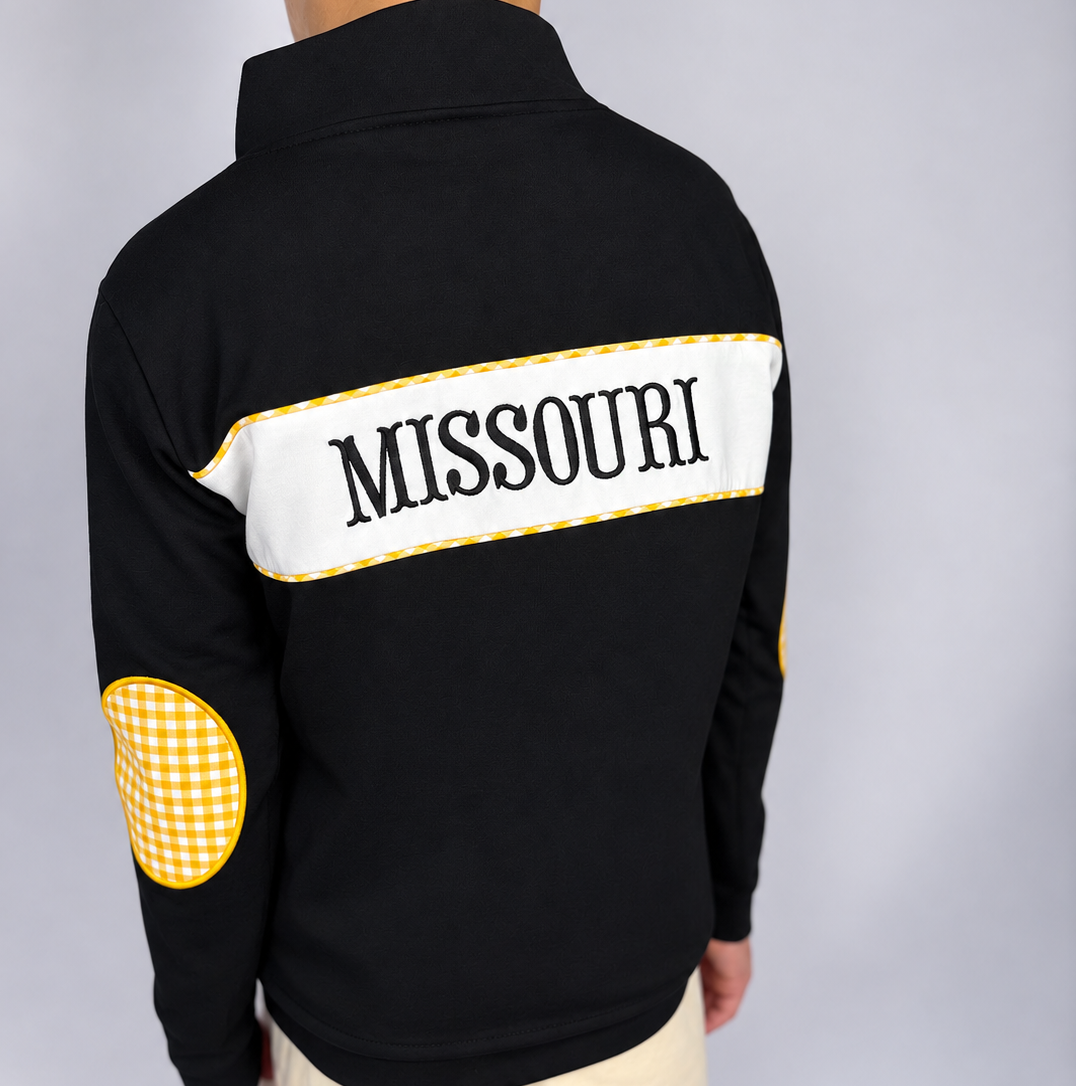 Embroidered Missouri Pullover | MU Inspired