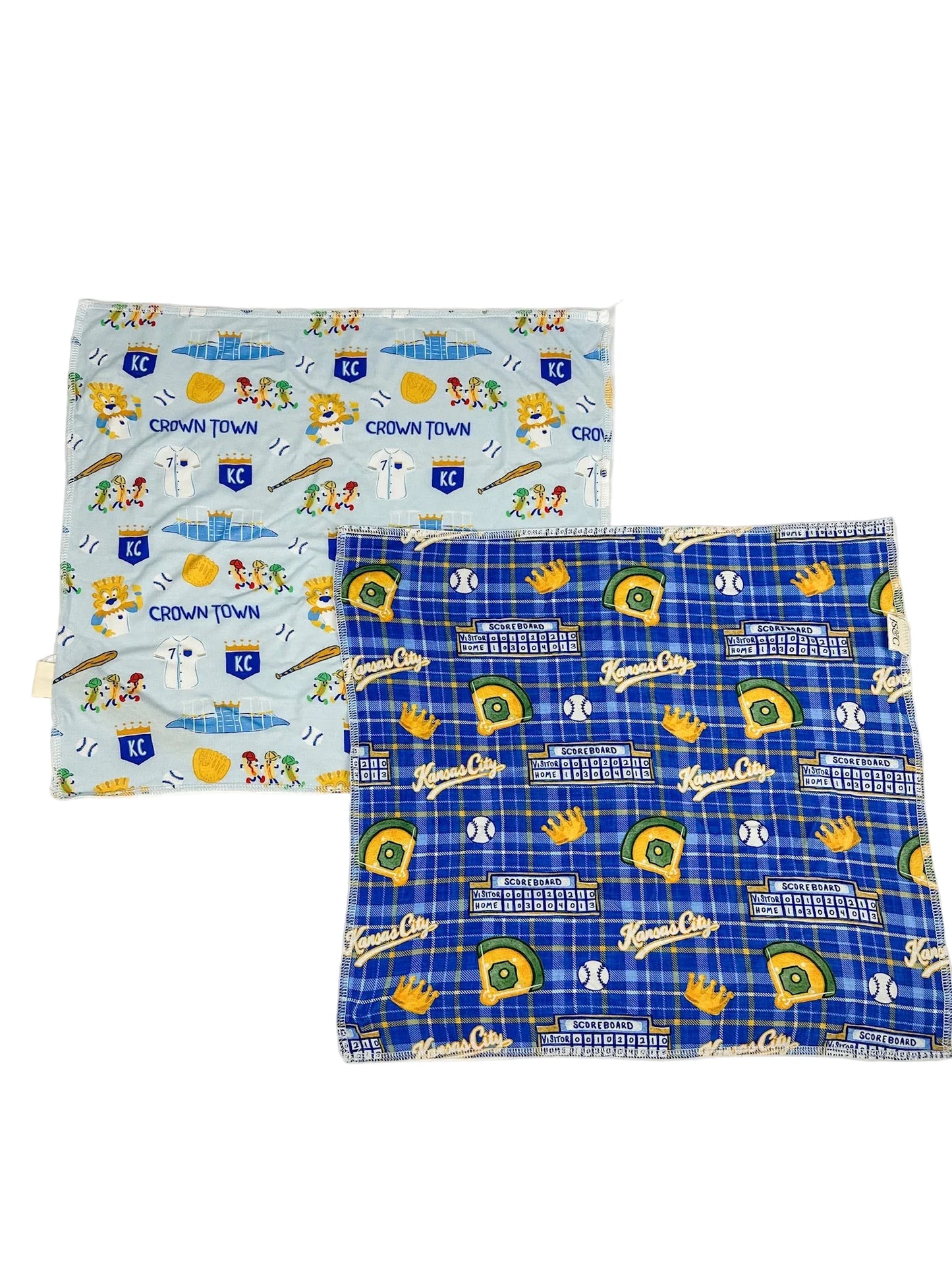 Heritage Plaid Baseball Dog Bandanna