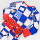 Kansas Quilted College Zip-Up Ruffled Bamboo Pajama