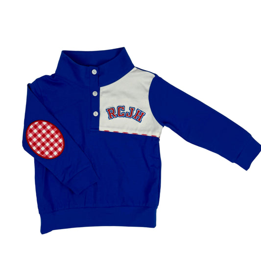 Embroidered Kansas Pullover | KU Inspired