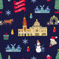 (Pre-Order) Christmas in Kansas City Ruffle 2 Piece Bamboo Pajama Set