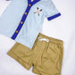 Boys Khaki Cotton Drawstring Shorts – Everyday Essential