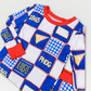 Kansas Quilted College 2-Piece Bamboo Pajama